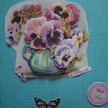 Jug Full Of Pansies